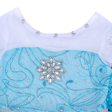 Carica l&#39;immagine nel visualizzatore di Gallery, AmzBarley Vestito da Principessa Regina delle Nevi Abito 3-4 anni, Blu - Ilgrandebazar