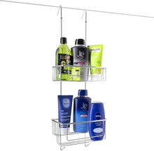 Carica l'immagine nel visualizzatore di Gallery, kowald Design Cesto Portaoggetti per Doccia da appendere Mensola XL 69x23x12 cm acciaio inox cromato