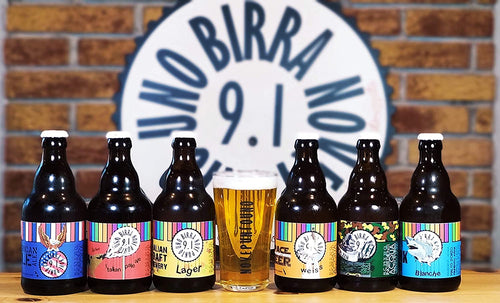 BOX DEGUSTAZIONE GIRO DEL MONDO IN 12 BIRRE- BOX da 12 bottiglie di birra artigianale Italiana da 33 cl FORMATO da 6 differenti stili di birra, 1/2 bottiglie per ogni stile.