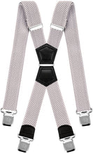 Carica l&#39;immagine nel visualizzatore di Gallery, Bretelle Uomo Donna X Forma Elastici Registrabili Clip molto forti Colori... - Ilgrandebazar