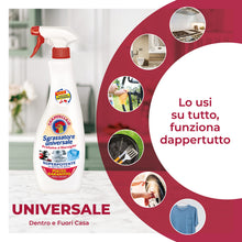 Carica l'immagine nel visualizzatore di Gallery, Chanteclair - Sgrassatore Universale, Superpotente, Profumo di Marsiglia, Formula Originale - 1 Spray + 2 Ricariche da 700 ml