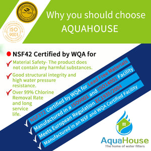 2x AquaHouse AH-UIF Compatibile universale Frigorifero Filtro acqua per... - Ilgrandebazar