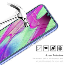 Carica l&#39;immagine nel visualizzatore di Gallery, Younme Cover Samsung Galaxy A40 Custodia, Trasparente Custodia - Ilgrandebazar