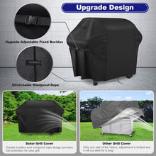 Carica l&#39;immagine nel visualizzatore di Gallery, Sotor Copertura Barbecue Impermeabile(152x75x124cm), Copri Barbecue Doppi Strati Tessuto 600D Oxford con Rivestimento PVC Anti-UV Prova di Strappo Coperchio Griglia per Weber, Char Broil, Brinkmann