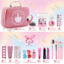 Carica l'immagine nel visualizzatore di Gallery, Set di Trucco per Ragazze, Eleanore's Diary Set Regalo Trucco per Bambini Non Tossico e Lavabile, Regalo per ragazze, Giocattolo per il trucco con custodia per il trucco per ragazze dai 3 anni