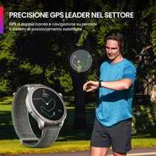 Carica l&#39;immagine nel visualizzatore di Gallery, Amazfit Balance Smart Watch, NFC, AI Fitness Coach Tracker del sonno e della salute con misurazione della composizione corporea, GPS, Alexa, Bluetooth, Batteria di 14 giorni, Display AMOLED da 1,5&quot;