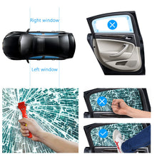 Carica l&#39;immagine nel visualizzatore di Gallery, OMORC [2 Pezzi] Martello di Emergenza per Auto, Arancione - Ilgrandebazar