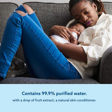 Carica l'immagine nel visualizzatore di Gallery, WaterWipes Salviettine Umidificate per la pelle sensibile dei bambini, 99,9% di acqua purificata, 12 Confezioni da 60