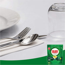 Carica l'immagine nel visualizzatore di Gallery, Fairy Original Allin1 Pastiglie Lavastoviglie, 125 Cicli, 5 x 25 Capsule, Detersivo al Limone, Maxi Formato, Rimuove il Grasso Incrostato con Azione Brillante