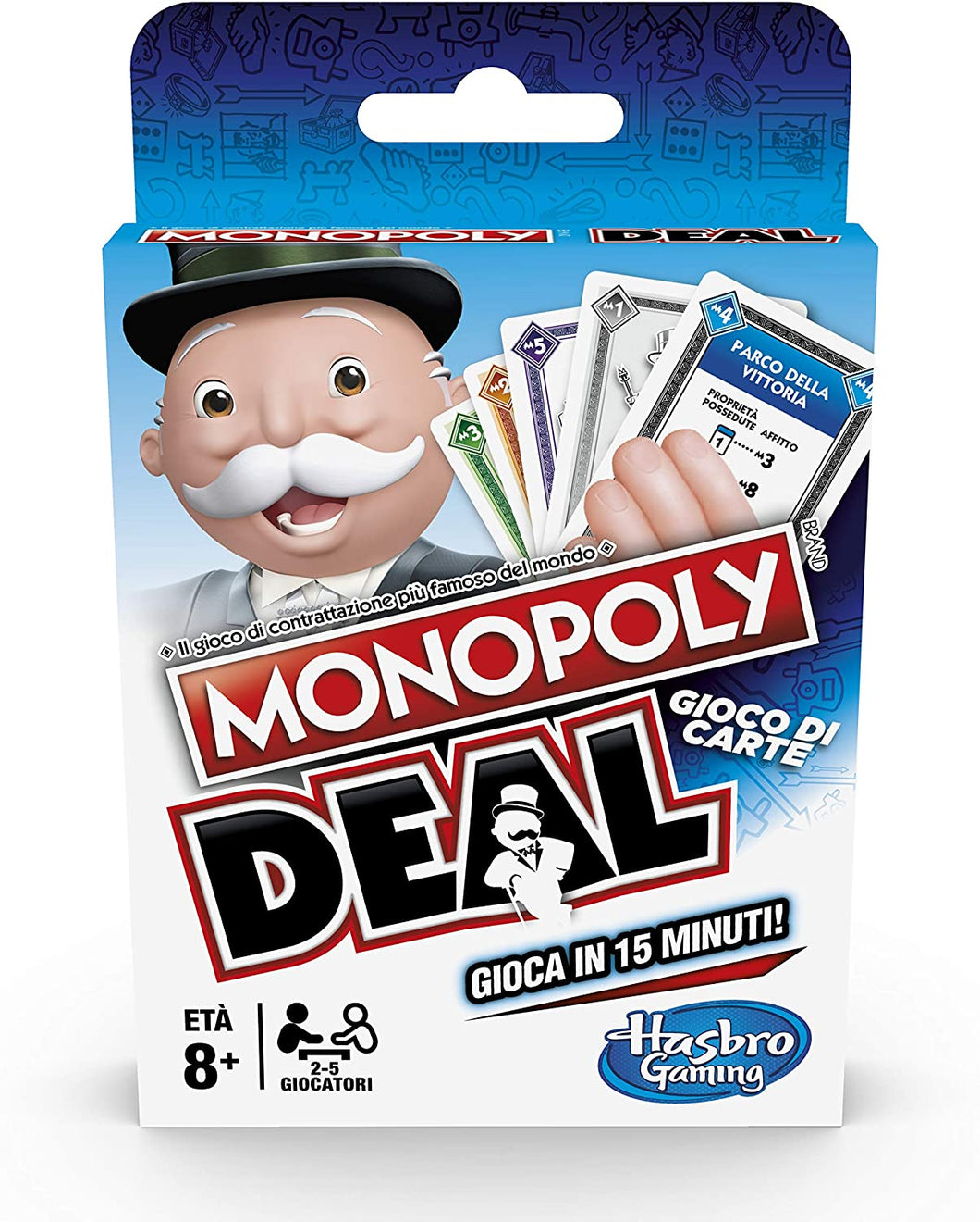 Monopoly Deal (Gioco di Carte, Versione in Italiano), E3113103