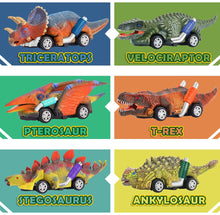 Carica l'immagine nel visualizzatore di Gallery, Stfitoh Dinosauri Giocattolo per Bambini 6 Pezzi - Regalo per Bambini a Sorpresa e Miglior Giocattolo Genitore-Figlio 6 PACK