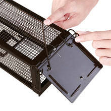 Carica l&#39;immagine nel visualizzatore di Gallery, RatzFatz Gabbia Trappola in Metallo per Catturare Animali Vivi di 1 Pcs - Ilgrandebazar