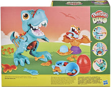 Carica l'immagine nel visualizzatore di Gallery, Hasbro Play-Doh Dino Crew - Il T-Rex Mangione, dinosauro giocattolo con suoni da dinosauro e 3 uova Play-Doh, per bambini dai 3 anni in su