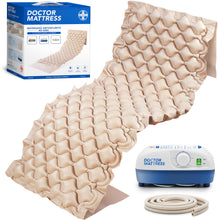 Carica l'immagine nel visualizzatore di Gallery, AIESI® Materasso Antidecubito a bolle d'aria con compressore regolabile a ciclo alternato DOCTOR MATTRESS, 130 Celle, Portata 150 Kg, Super-silenzioso, Ganci in acciaio, Garanzia Italia 24 mesi