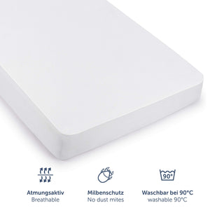 Blumtal Coprimaterasso Una Piazza e Mezza Impermeabile Antiacaro - 120 x 190cm, Coprimaterasso Impermeabile Una Piazza e Mezza con Angoli, Certificato OEKO-TEX, 1 Pezzo