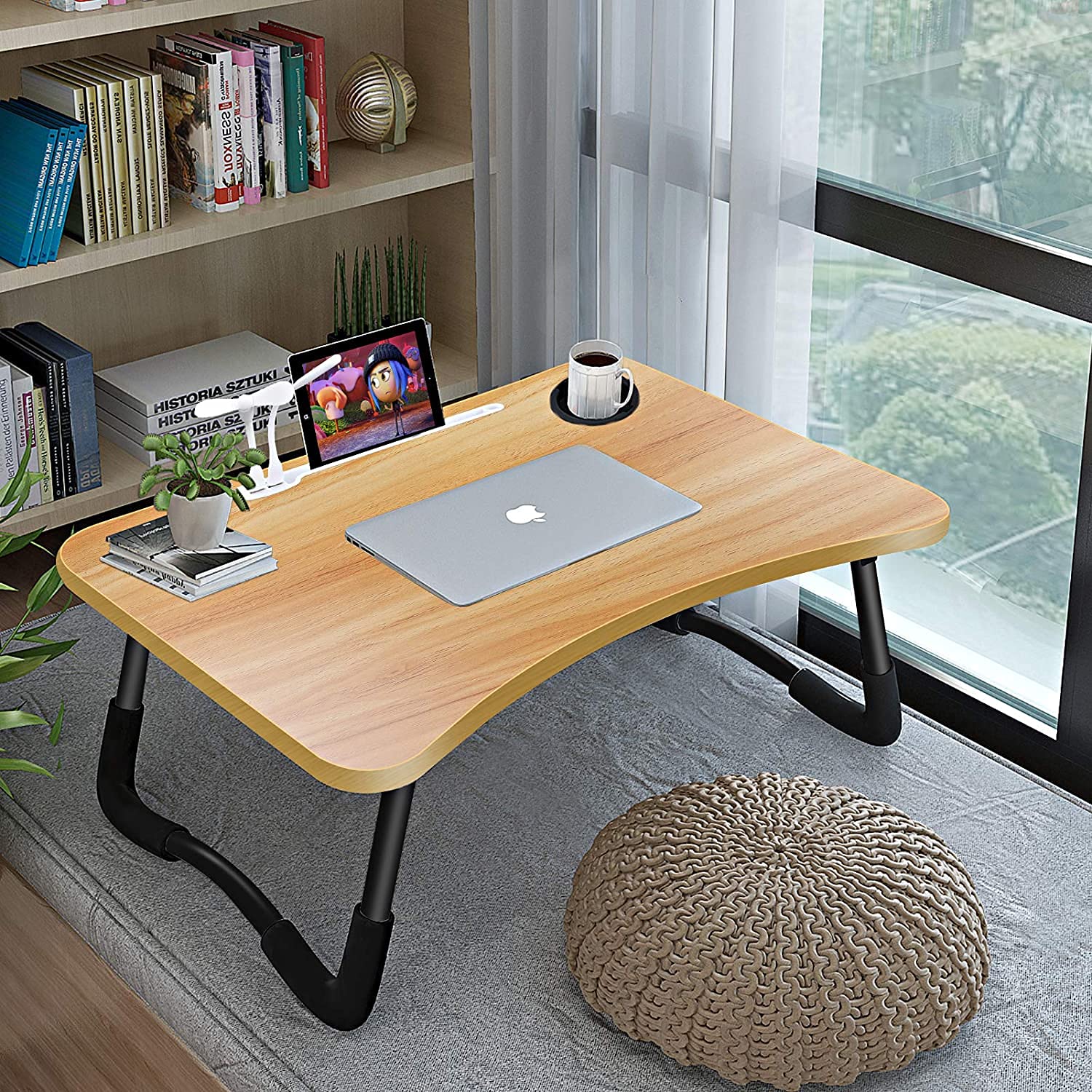 sogesfurniture End Table,Portatile Tavolo Laptop con Ruote,Tavolino sogesfurniture End Table,Portatile Tavolo Laptop con Ruote,Tavolino