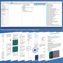 Carica l&#39;immagine nel visualizzatore di Gallery, Elegoo Scheda Starter Ultimate Kit Piu Completo per Progetto Principianti con Tutorial in Italiano Learning Kit di Apprendimento Compatibile con progetti IDE Arduino(63 Articoli)
