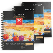 Carica l&#39;immagine nel visualizzatore di Gallery, Arteza Blocco Disegno Acquerello A5 (14.8 x 21 cm), Set - Ilgrandebazar