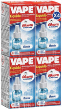 Carica l'immagine nel visualizzatore di Gallery, Vape Specialist antizanzare comune e tigre, Ricarica Liquida per antizanzare, 60 Notti X 4 Unità - 144 Ml