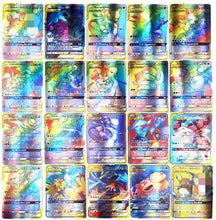 Carica l'immagine nel visualizzatore di Gallery, SunAurora 100 Pezzi GX Carte(63 Pezzi TAG TEAM Carta), Carta Collezionabile,Flash Carte, Regali per Bambini