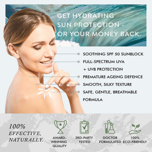 Crema Solare Minerali SPF 50 Eclat - Mineral Sunscreen Standart - Ilgrandebazar