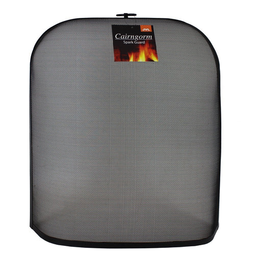 JVL Ltd, Parascintille per Camino, con Vetro in Lattice 16.5 x 50 x H53cm - Ilgrandebazar