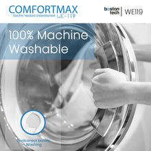 Carica l'immagine nel visualizzatore di Gallery, Comfortmax WE119 Sottocoperta elettrica 150 x 80 cm Spegnimento automatico Protezione da surriscaldamento, 3 impostazioni di temperatura, lavabile, scaldamaterasso adatto a tutti i materassi