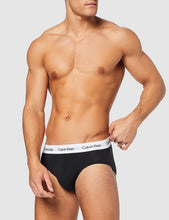 Carica l'immagine nel visualizzatore di Gallery, Calvin Klein - Cotton Stretch 3Pk H, Slip da uomo, Nero (Schwarz (001 ), L