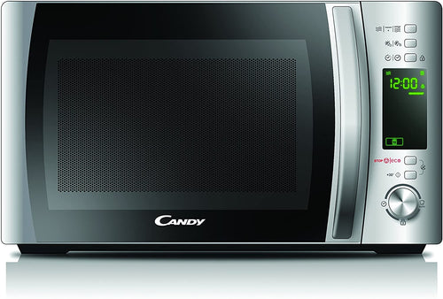 Candy Microonde CMXG20D - Grill e App Cook-in, 20L, 40 Programmi Automatici, 700 W, Argento
