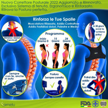 Carica l&#39;immagine nel visualizzatore di Gallery, Correttore Posturale Busto Tutore Fascia Schiena Correttore di Postura Spalle Schiena in Neoprene Traspirante Fascia Reggispalle Supporto Dorsale Uomo Donna Bambini Allevia Dolore Raddrizza Schiena