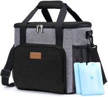 Carica l'immagine nel visualizzatore di Gallery, Lifewit 17L Borsa Termica Porta Pranzo Borsa della Spesa Borsa Frigo Isoterma per Alimenti Mantenere Caldo o Freddo per PIC-nic/All'aperto/Barbecue/Campeggio/Eventi Sportivi