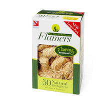 Carica l&#39;immagine nel visualizzatore di Gallery, Flamers, pagliette accendifuoco naturali, marrone 14x11.5x22 cm, Brown - Ilgrandebazar