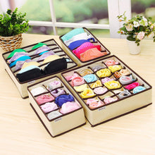 Carica l&#39;immagine nel visualizzatore di Gallery, Armadio divisori pieghevole Storage box cassetto Beige - Ilgrandebazar