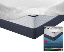 Carica l'immagine nel visualizzatore di Gallery, COPRIMATERASSO ELASTICIZZATO FLY 2.0 SPUGNA JACQUARD con angoli - MATRIMONIALE 2 PIAZZE