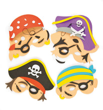Carica l&#39;immagine nel visualizzatore di Gallery, Baker Ross Kit Fai Da Te Maschera da Pirata in Spugna, Otime per Carnevale... - Ilgrandebazar