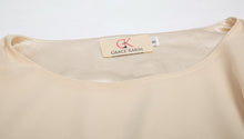Carica l'immagine nel visualizzatore di Gallery, GRACE KARIN Camicia Donna a Manica a 3/4 Top Casual Tessuto in Chiffon Girocollo Manicotto Split