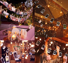 Carica l&#39;immagine nel visualizzatore di Gallery, ABSOFINE 328 Feet Juta mollette in Legno Naturale con 100PCS Carta Marrone - Ilgrandebazar