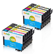 Carica l&#39;immagine nel visualizzatore di Gallery, Gohepi 163XL Cartucce Compatibili Epson 16 4 Nero/2 Ciano/2 Magenta/2 Giallo - Ilgrandebazar