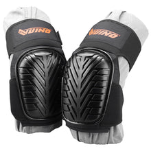 Carica l&#39;immagine nel visualizzatore di Gallery, Vuino, ginocchiere professionali con imbottitura in schiuma EVA, Nero 1 - Ilgrandebazar