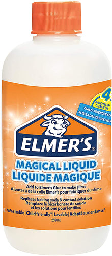 ELMER’S Liquido Magico per Slime, Ottimo per Realizzare Slime, Flacone da 258.77 ml, Incolore