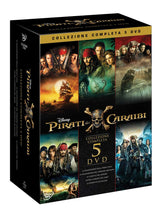 Carica l&#39;immagine nel visualizzatore di Gallery, Pirati dei Caraibi Collezione (5 DVD)