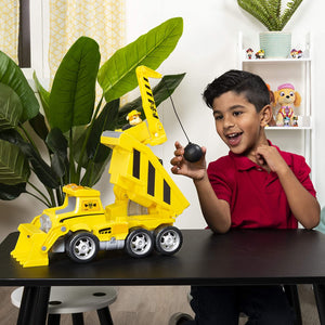 PAW Patrol Camion Ultimate Rescue Construction con Luci, Effetti Sonori e...