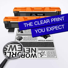 Carica l'immagine nel visualizzatore di Gallery, GPC Image Compatibili Cartucce di Toner Sostituzione per Brother TN1050 per HL-1110 HL-1210W HL-1112 HL-1212W DCP-1510 DCP-1610W MFC-1810 MFC-1910W DCP-1612W DCP-1512 (Nero, 2-Pack)
