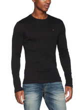 Carica l&#39;immagine nel visualizzatore di Gallery, Tommy_Jeans Tjm Original Rib Longsleeve Tee, Maglietta a Maniche Lunghe... - Ilgrandebazar