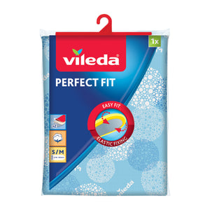 Vileda Perfect Fit Copriasse da Stiro, Telo Stiro Universale, Doppio Blu - Ilgrandebazar