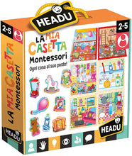 Carica l&#39;immagine nel visualizzatore di Gallery, Headu-La Mia Casetta Montessori Gioco, Multicolore, IT20454