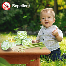 Carica l&#39;immagine nel visualizzatore di Gallery, SCENTORINI 8 Candele Citronella Repellenti per Zanzare per Interni ed Esterni, Tempo di Combustione 15 Ore per Candela