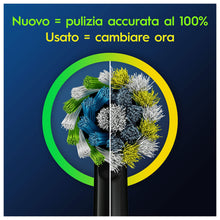 Carica l'immagine nel visualizzatore di Gallery, Oral-B Cross Action Testine Spazzolino Elettrico, Confezione da 12 Testine di Ricambio, Setole Angolate che si Adattano a ogni Dente per una Pulizia Profonda, Adatto alla Buca delle Lettere