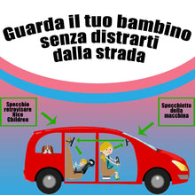 Carica l&#39;immagine nel visualizzatore di Gallery, Specchietto Retrovisore Bambini|Specchio Auto... - Ilgrandebazar