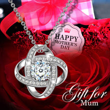 Carica l&#39;immagine nel visualizzatore di Gallery, Alex Perry Regalo per la Mamma, Serie Satellitare, Collana Pendente Donna, Argento/Oro Rosa/Champagne, Argento Sterling 925, Zirconi 5A